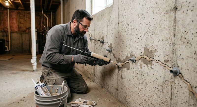 Basement Foundation Repair in Monroe County, PA