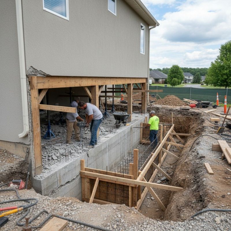 Building Foundation Repair in Andover, NJ