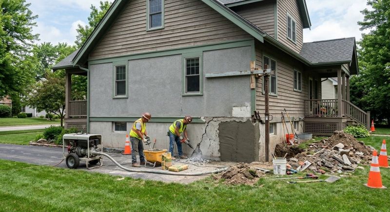 Building Foundation Repair in Dingmans Ferry, PA