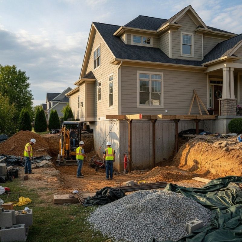 Building Foundation Repair in Milford, PA