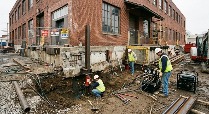 Building Foundation Repair in Pike County, PA