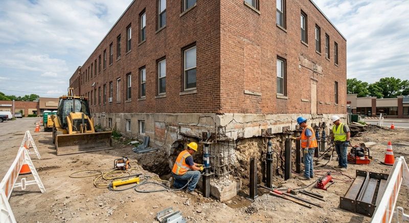 Commercial Foundation Repair in Sussex County, NJ