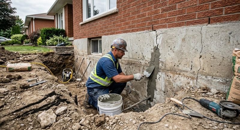 Concrete Foundation Repair in Morris County, NJ