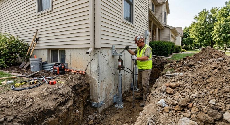 Concrete Foundation Repair in Morristown, NJ