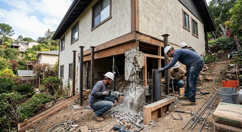 Concrete Foundation Repair in Rockaway, NJ