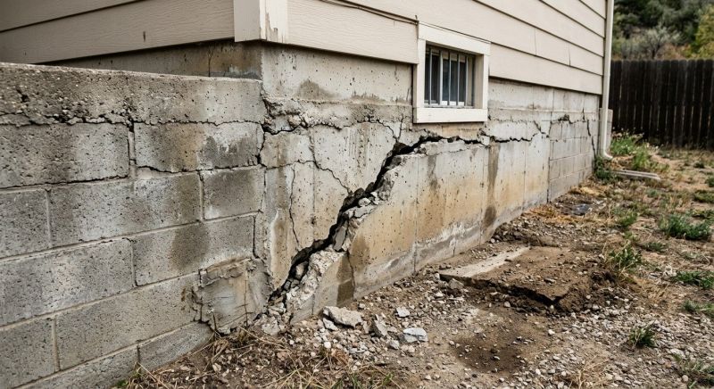 Cracked Foundation Repair in West Milford, NJ