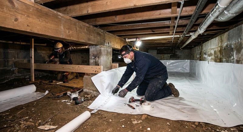 Crawl Space Leveling in Sussex County, NJ