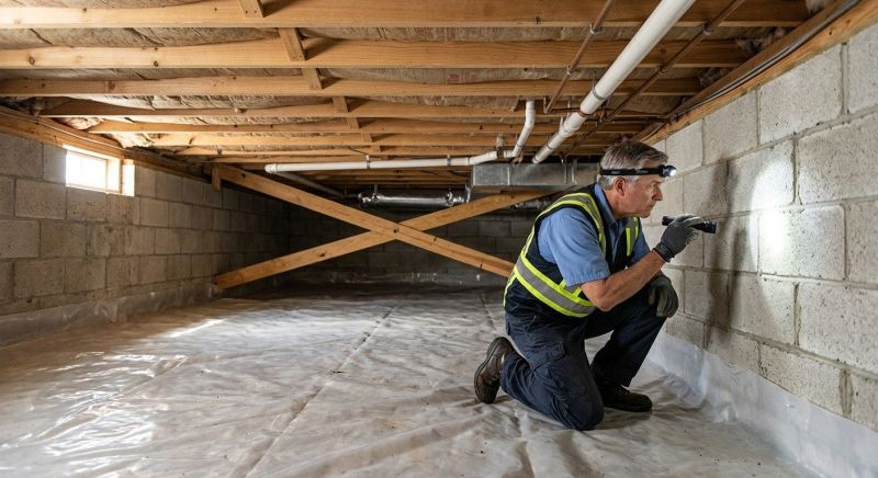 Crawl Space Leveling in Sussex County, NJ