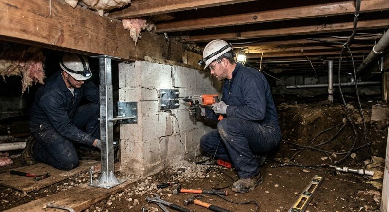 Crawlspace Foundation Repair in Andover, NJ