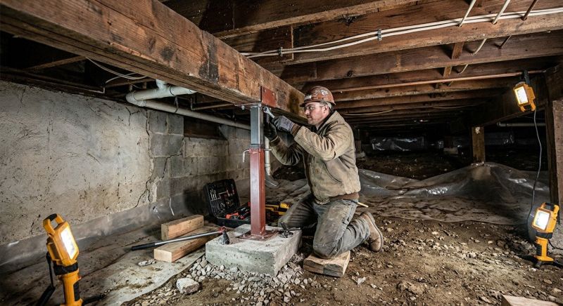 Crawlspace Foundation Repair in Montague, NJ
