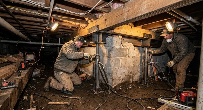 Emergency Foundation Repair in Sussex County, NJ