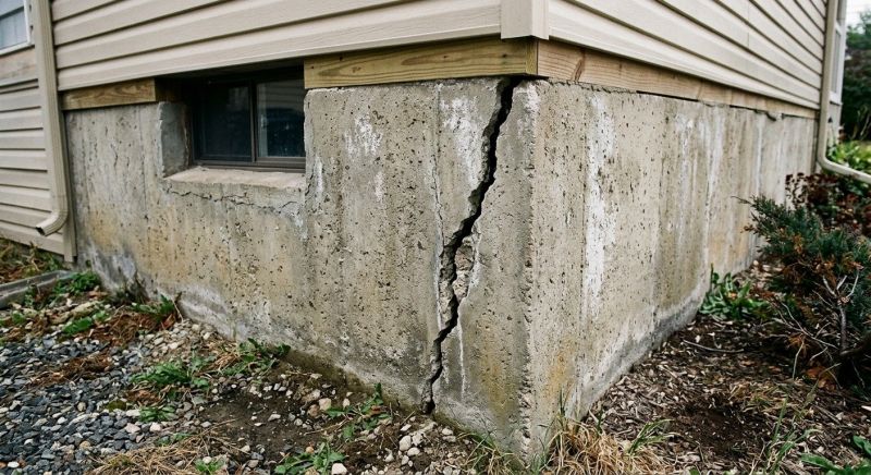 Foundation Crack Repair in Bushkill, PA
