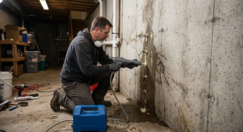 Foundation Cracks Repair in Sussex County, NJ