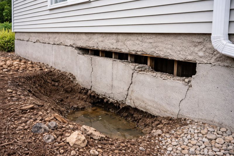 Foundation Damage Repair in Monroe County, PA