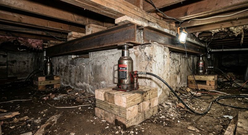 Foundation Jacking in Budd Lake, NJ
