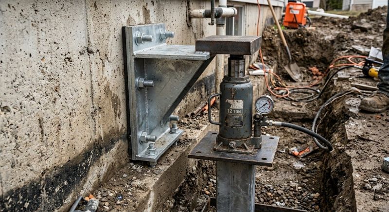 Foundation Jacking in Lake Hopatcong, NJ