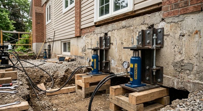 Foundation Jacking in Monroe County, PA