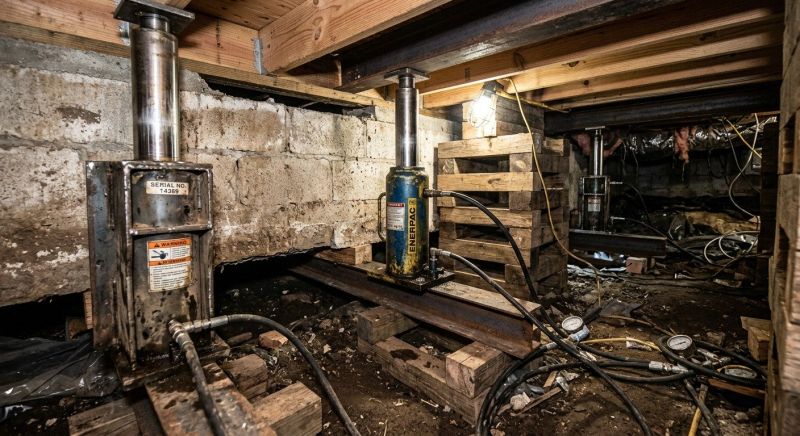 Foundation Jacking in Oak Ridge, NJ