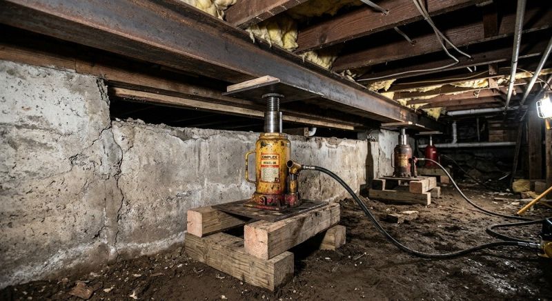 Foundation Jacking in Sparta, NJ