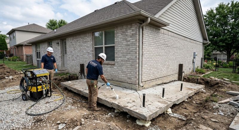 Foundation Lifting in Franklin, NJ