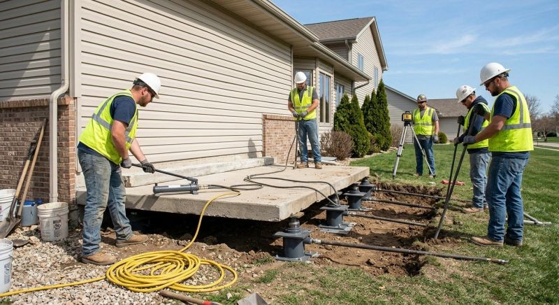 Foundation Lifting in Hackettstown, NJ