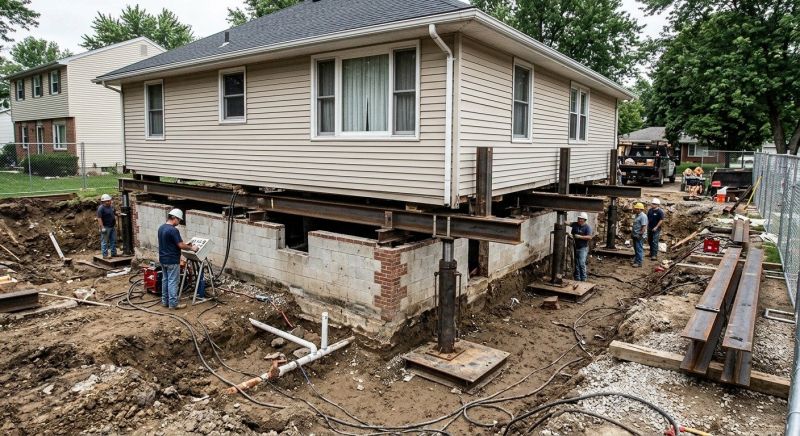 Foundation Lifting in Sussex, NJ
