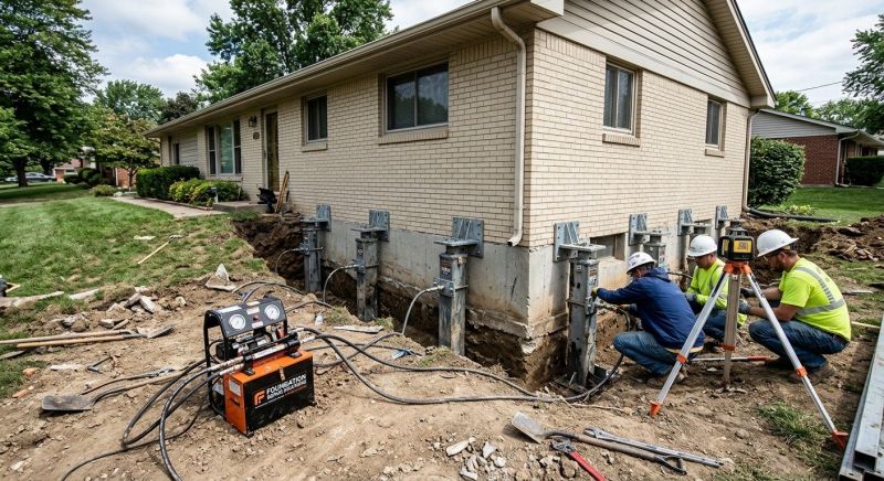Foundation Pier Leveling in Sussex County, NJ