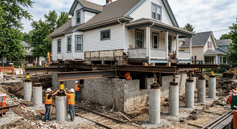 Foundation Raising in Bushkill, PA