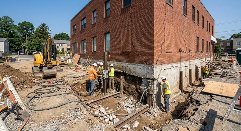 Foundation Renovation in Sussex County, NJ