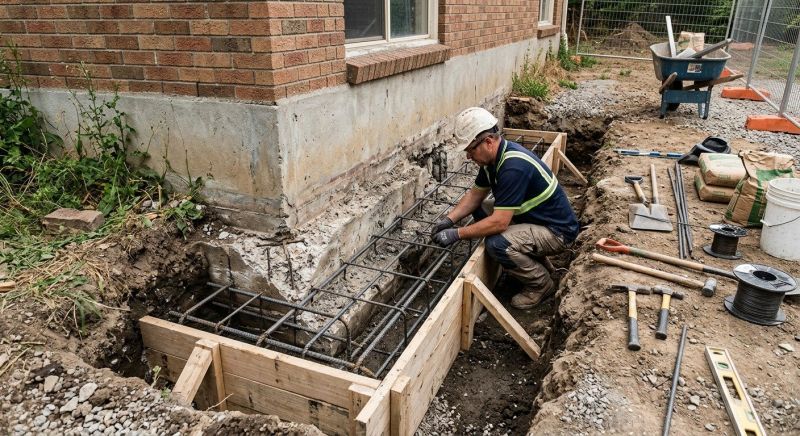 Foundation Repair in Milford, PA