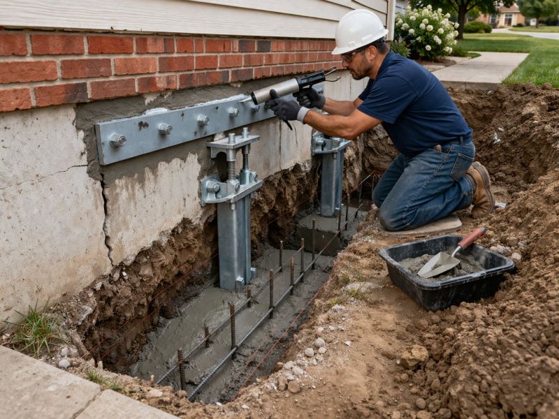 Foundation Repair in Montague, NJ