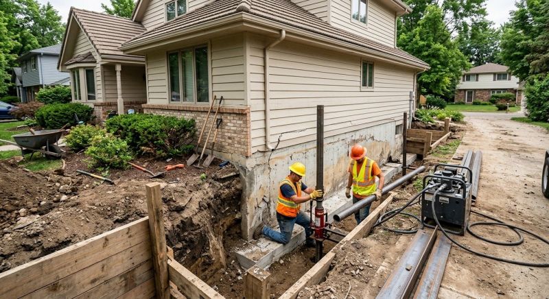 Foundation Repair in Stroudsburg, PA