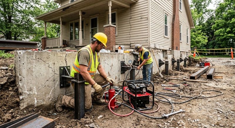 Foundation Stabilizing in Blairstown, NJ