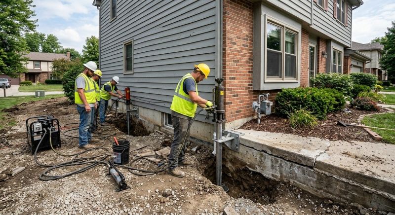 Foundation Stabilizing in Highland Lakes, NJ