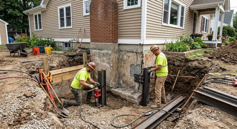 Foundation Structural Repair in Califon, NJ