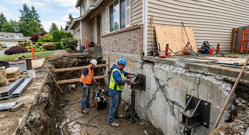 Foundation Structural Repair in Morristown, NJ