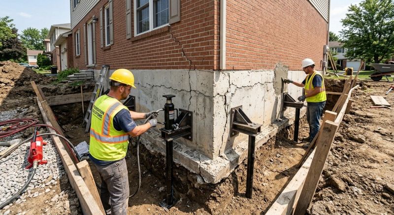 Foundation Structural Repair in Port Jervis, NY