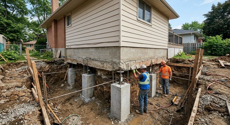 Foundation Underpinning in Sussex County, NJ