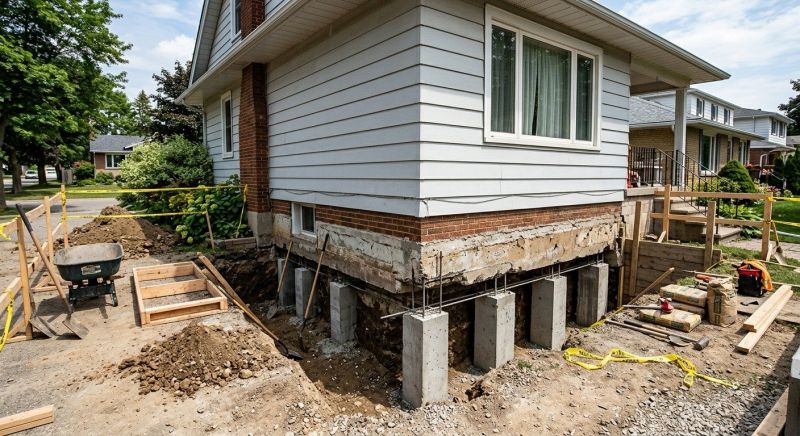 Foundation Underpinning in Sussex County, NJ