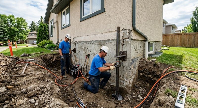 Helical Piers Installation in Sussex County, NJ