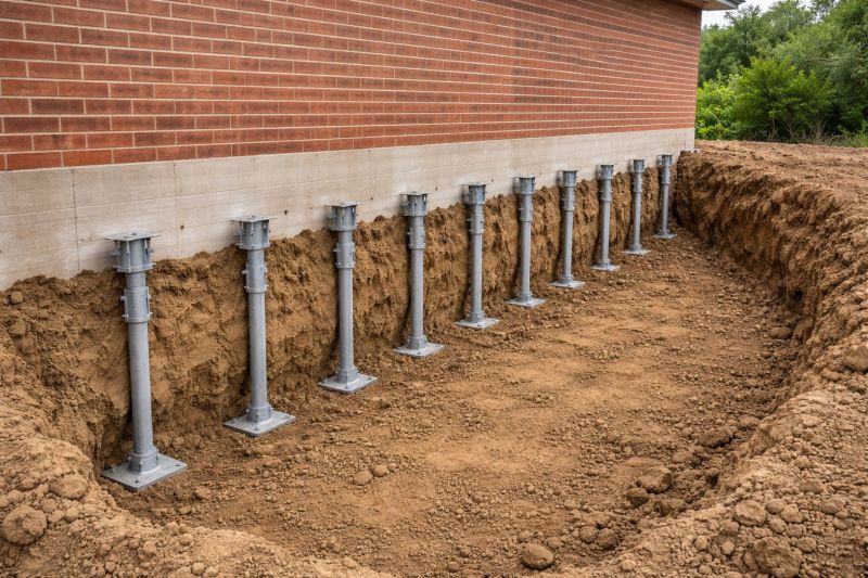 Helical Piers Installation in Sussex County, NJ
