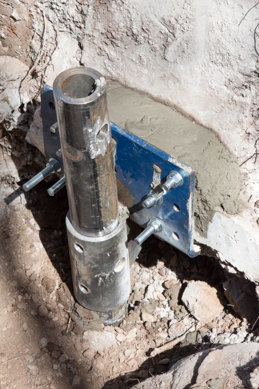 Helical Pile Installation in Sussex County, NJ