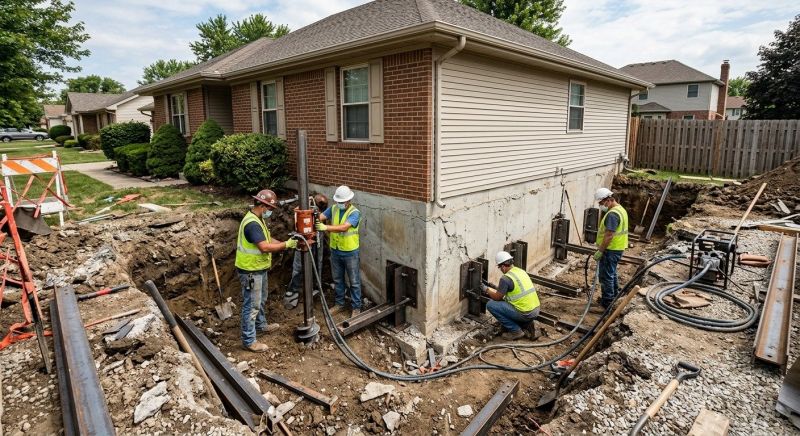 House Foundation Repair in Blairstown, NJ