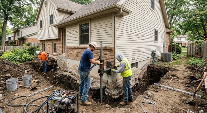 House Foundation Repair in Bloomingdale, NJ
