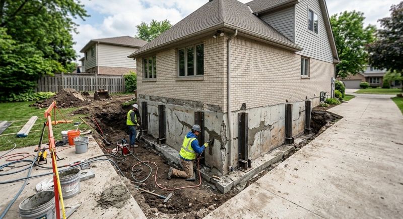House Foundation Repair in Hackettstown, NJ