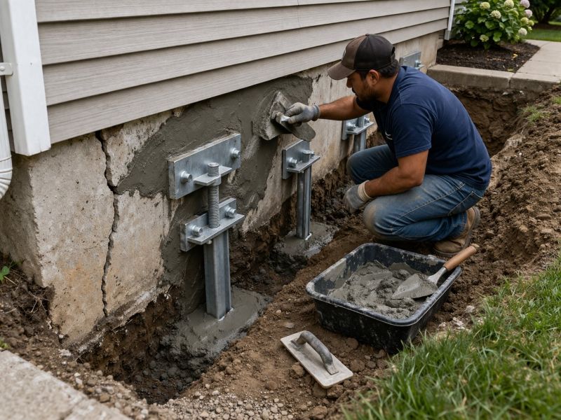 House Foundation Repair in Montville, NJ