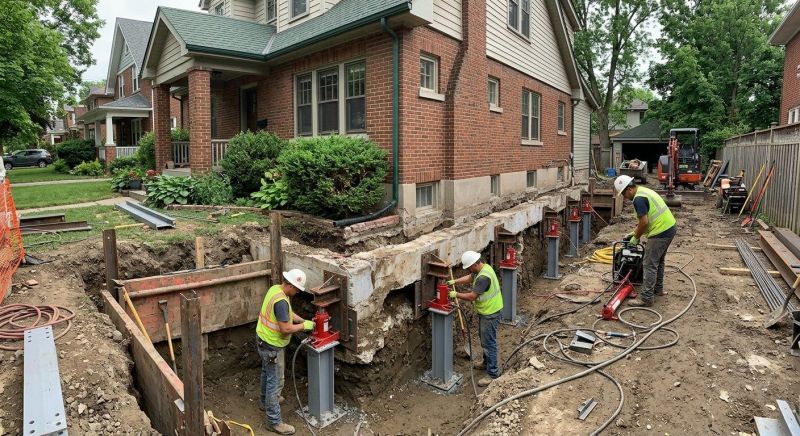 House Underpinning in Sussex County, NJ