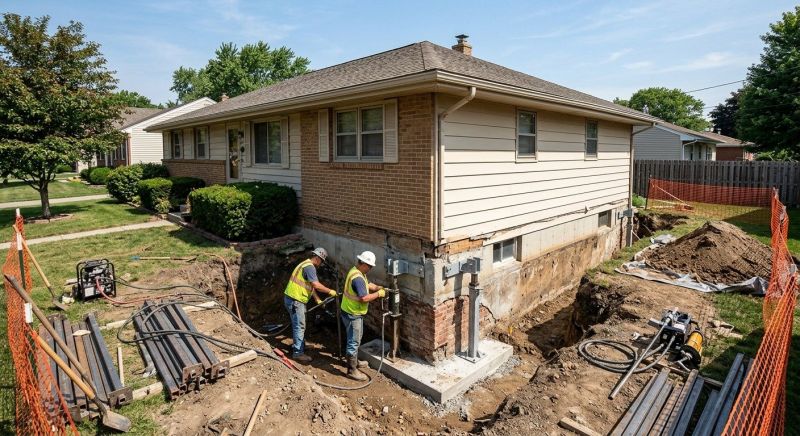 House Underpinning in Sussex County, NJ