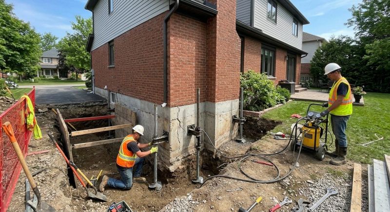 House Underpinning in Sussex County, NJ