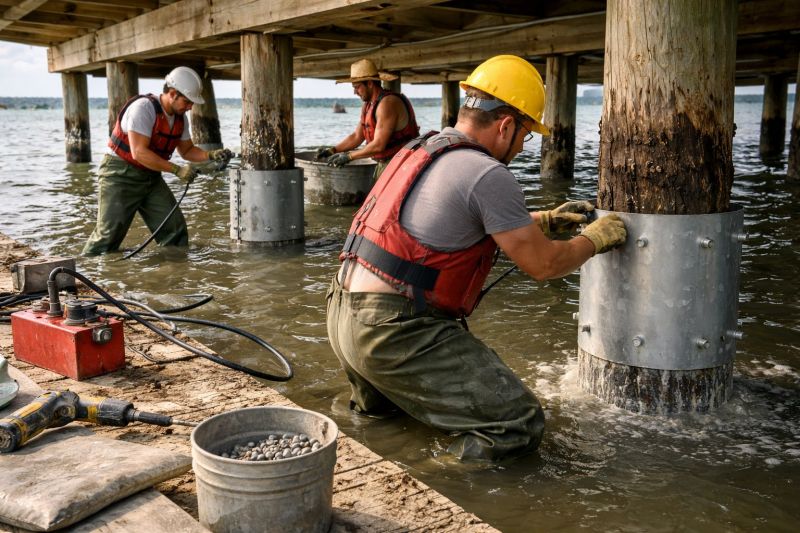 Piling Repair in Sussex County, NJ